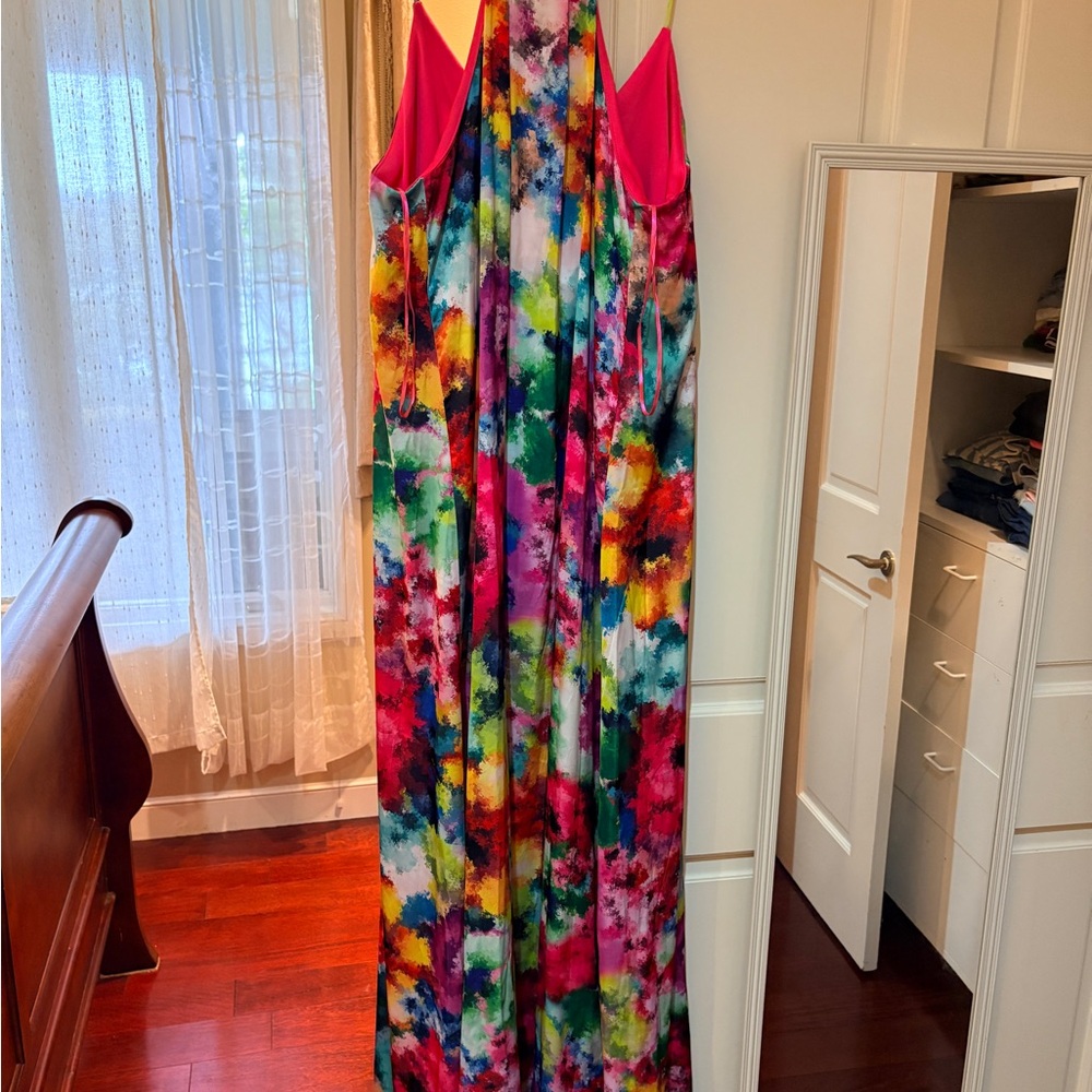 Nicole Miller Colorful Abstract Dress - Picture 2 of 3